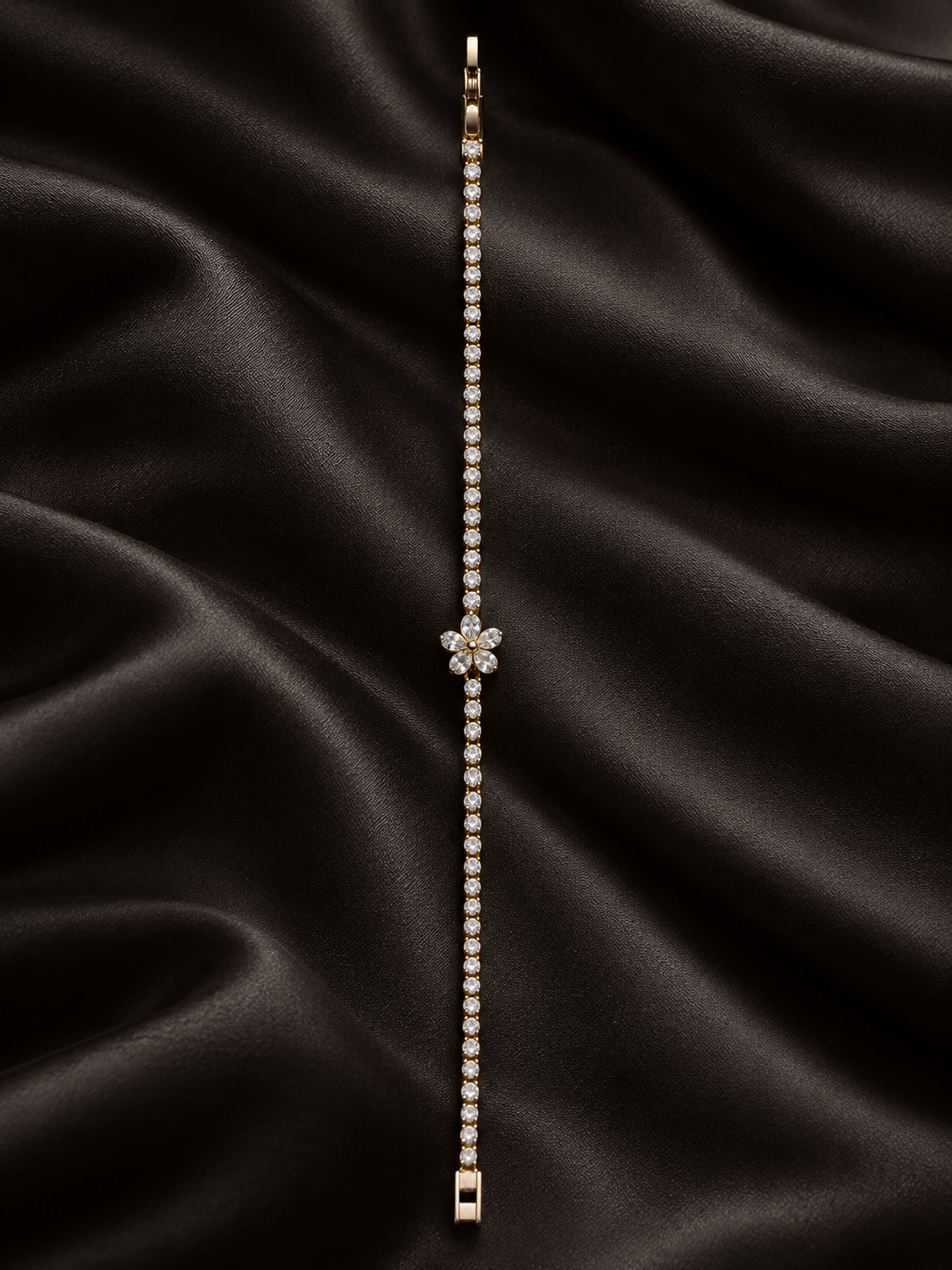 JARSÉA Floral Tennis Bracelet