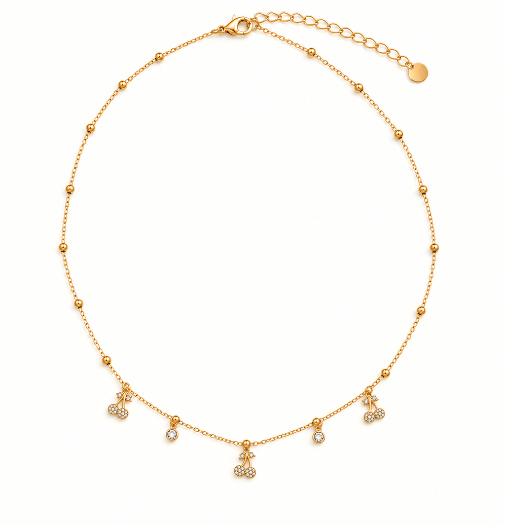 JARSÉA Cherry Charm Necklace