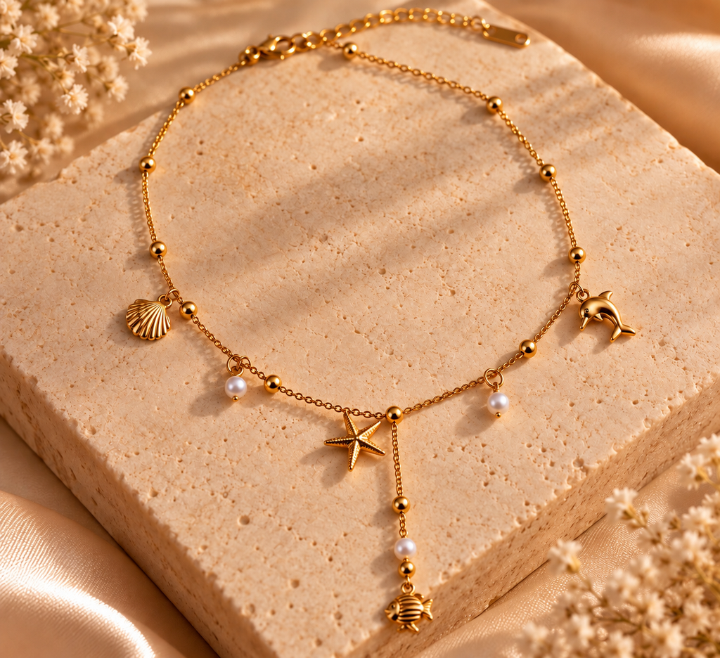 JARSÉA Ocean Charm Necklace