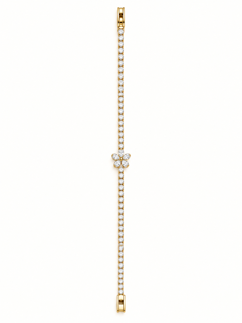 JARSÉA Floral Tennis Bracelet