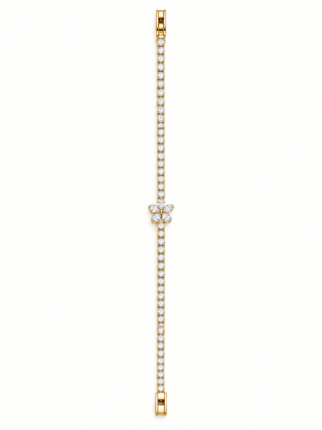 JARSÉA Floral Tennis Bracelet