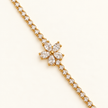 JARSÉA Floral Tennis Bracelet