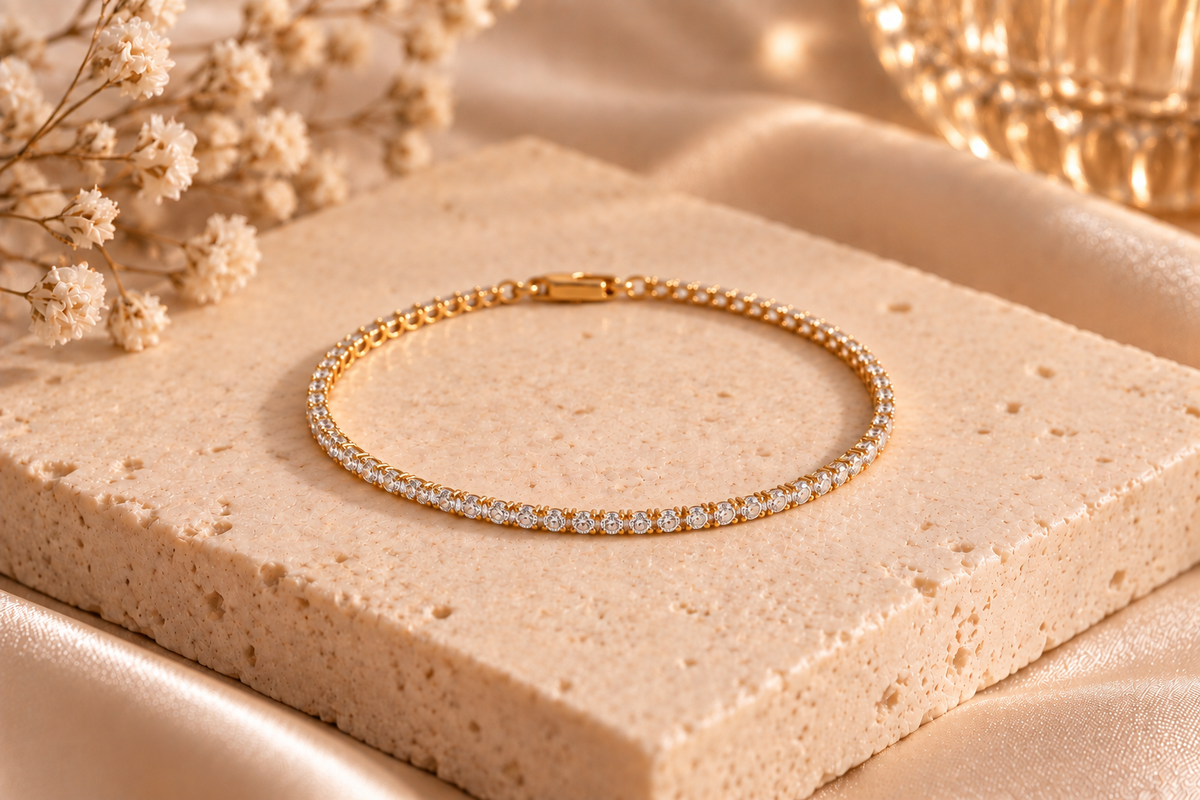 JARSÉA Classic Tennis Bracelet