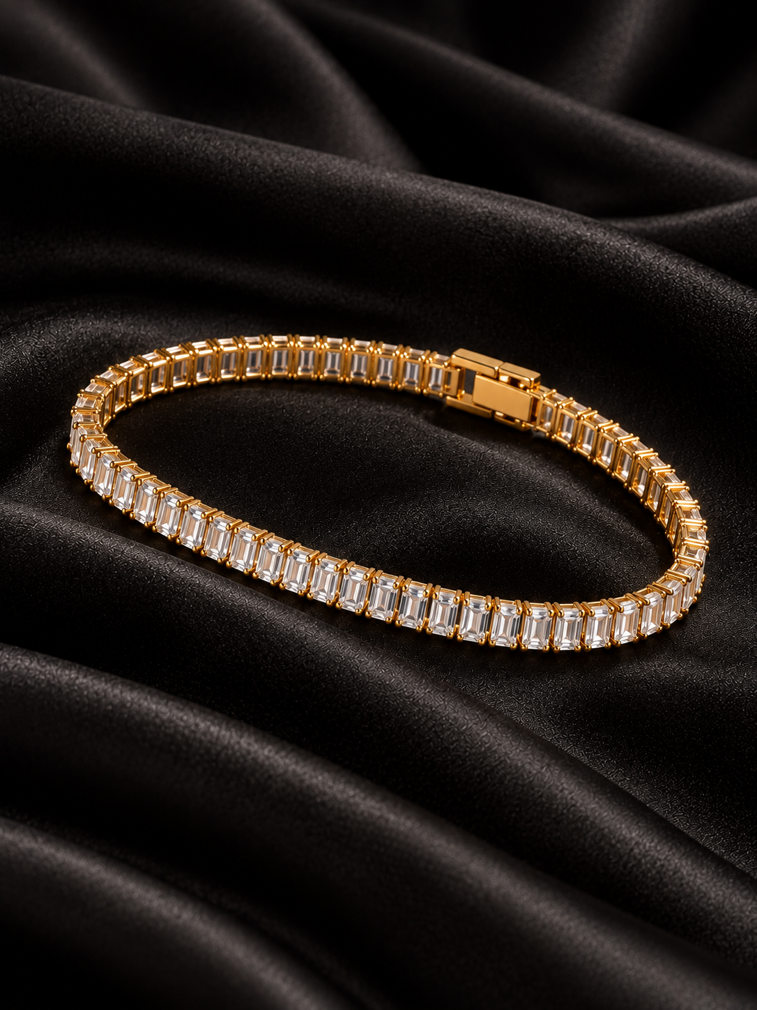 JARSÉA Baguette Tennis Bracelet