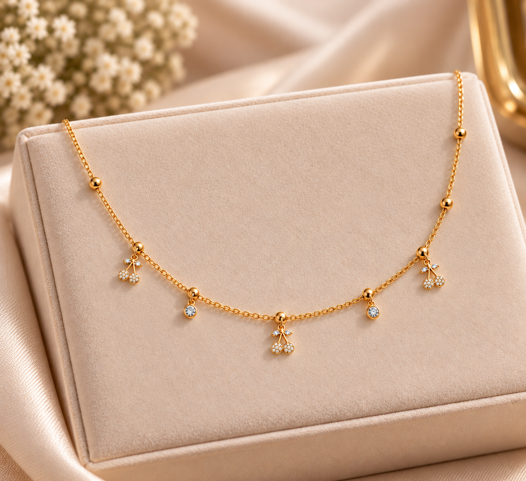 JARSÉA Cherry Charm Necklace